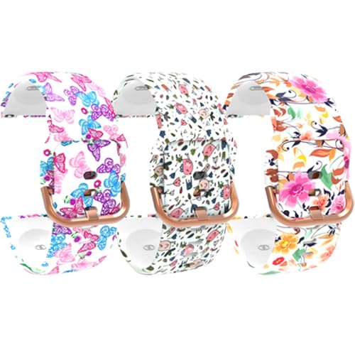 Correas compat. LIVIKEY ID205U silicona patrón 3 unidades miniatura 1