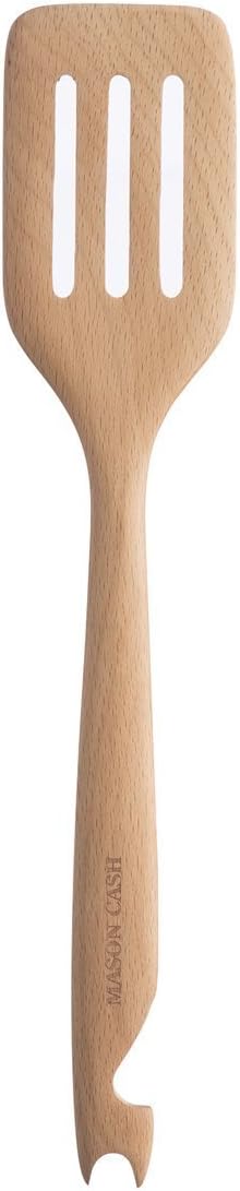 Mason Cash Innovative Kitchen 2-In-1 Turner and Rack Grabber, Beechwood