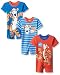 Disney Baby Boys' Tigger 3 Pack Rompers