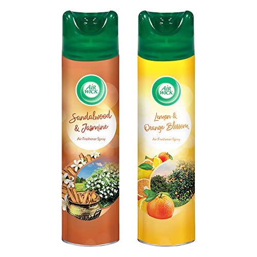 Air Wick Room Air Freshener Spray -Sandalwood & Jasmine, 245 Ml & Lemon & Orange Blossom, 245 Ml (B0BVVLDLCR) Amazon Price History, Amazon Price Tracker