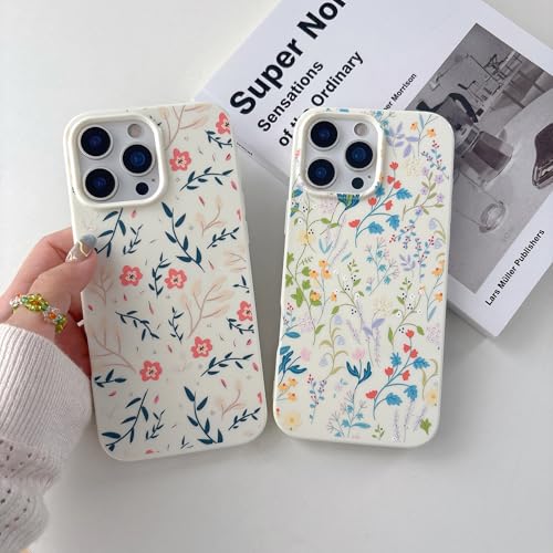 Coque iPhone 16 Pro fleurie en TPU souple et antichoc - QLTYPRI - 3