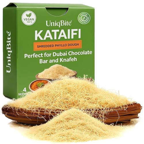 Kataifi Pastry for Dubai Chocolate Bar, 7 oz (200g), Dried Shredded Fillo Dough, Phyllo Dough Kadayif Katafi Knafeh