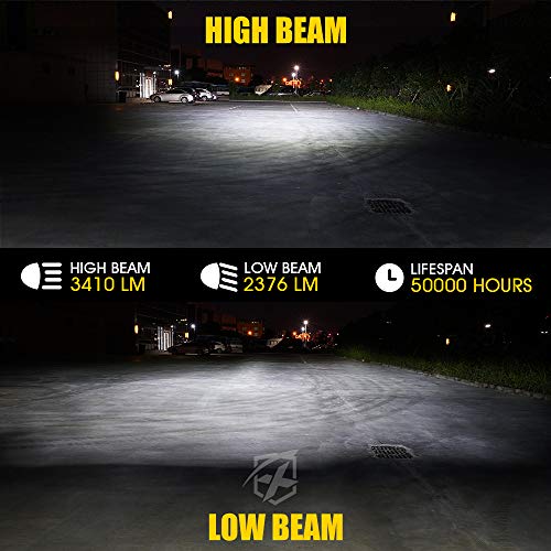 Image of 7 inch LED Headlights w /Stylish Halo & Turn Signal for 97-18 Wrangler TJ JK