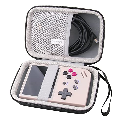 JINMEI Hard EVA Carrying Case Compatible with RG35XX/RGB20S Handheld Game Console Case.
