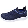 ZHILETAO Boys Girls Running Shoes Lightweight Lace up Walking Sneakers for Little Kids/Big Kids