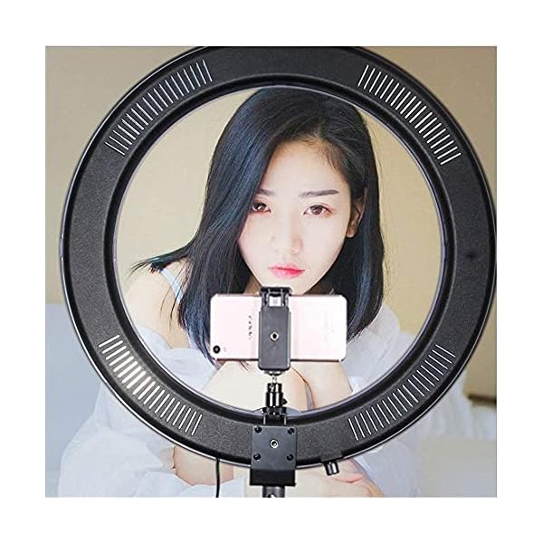 FACAZ LED-Ringlicht-Kit Schönheitsverjüngung Led-High-Power-Ring-Fotografie-Licht 18-Zoll-Handy-Live-Licht Weiches Licht… – Bild 4