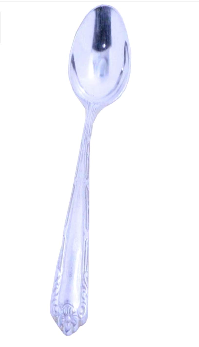 BHARTI JEWELLERSBharti jewellers Big Size Silver Metal Spoon