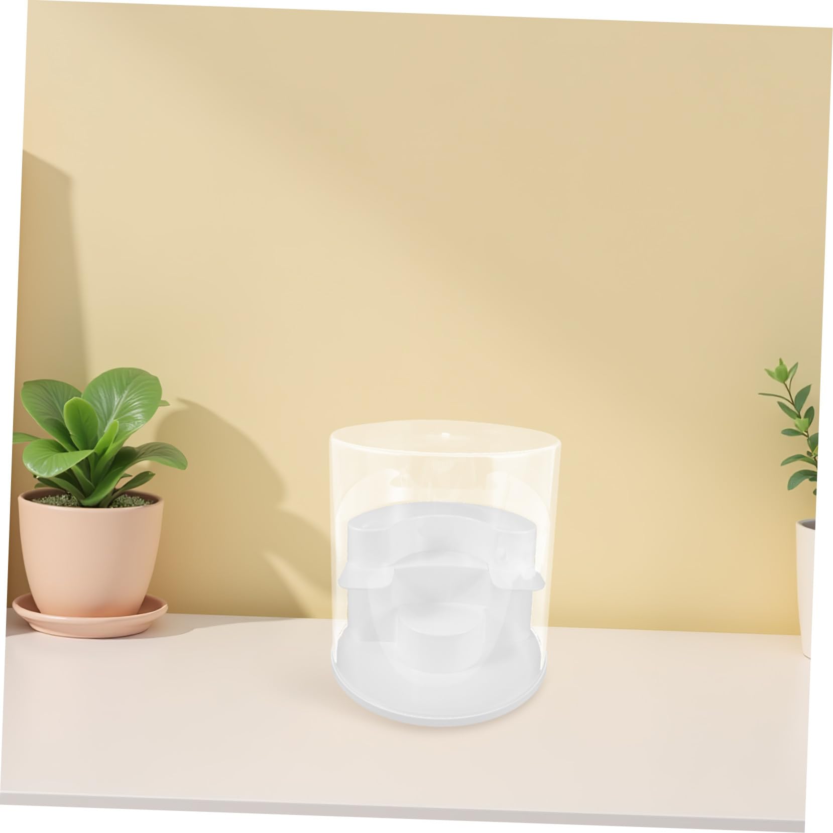 Ciieeo Transparente staubdichte Displayvitrine aus kratzfestem Kunststoff für Sammelfiguren mit modularer Anordnung einfach montierbar als Aufbewahrungsschrank für Miniaturen