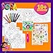 Dora Ultimate Backpack, 10+ Creative Projects in a Reusable Backpack, Includes Aqua Art, Coloring Sheets, & Cute Stickers, Less-Mess Toddler Toys, Road Trip Essentials for Kids, Great Airplane Toy