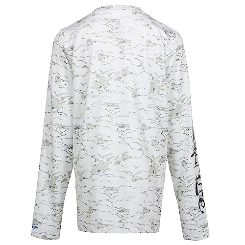 Salt Life Boys' Tactical Camo Youth Long Sleeve Performance Fit Shirt2