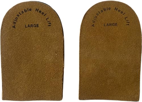 Image of Therapist's Choice Adjustable Orthopedic Heel Lift for Heel Pain and Leg Length Discrepancies -2 Pack (Large)