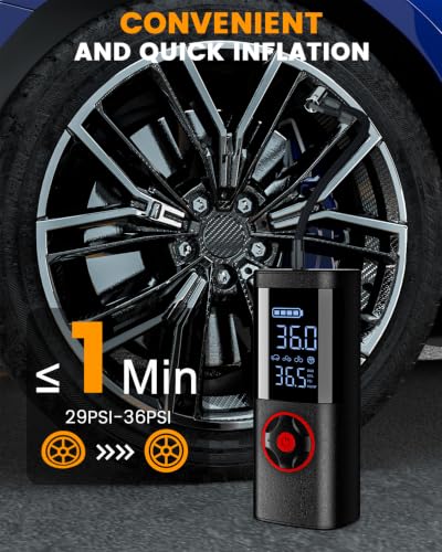 Image of TEMOLA Jump Starter with 150PSI Air Compressor, Car Battery Jump Starter