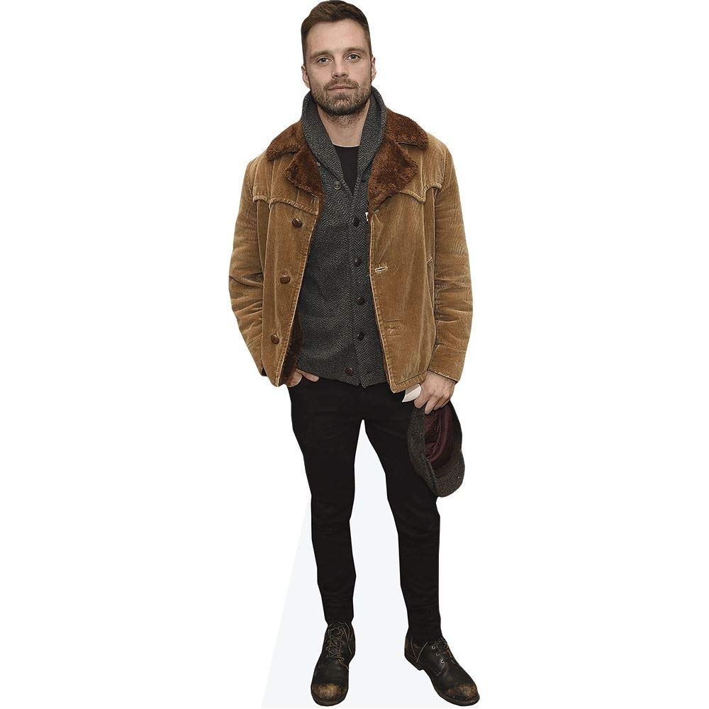 Sebastian Stan (Brown Jacket) Mini Size Cutout