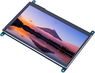 Display Screen for Raspberry, 7-Inch Lcd Display Back-light Control HDMI Screen Display Resolution Touch, Touch Screen Tablet Computer Lcd Displays