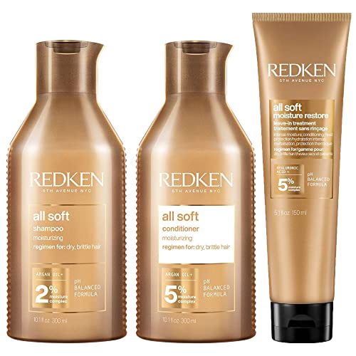 Hydrate en profondeur les cheveux cassants avec Redken All Soft