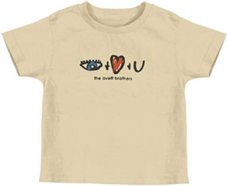 Avett Brothers Little Boys' I & Love & You Childrens T-shirt 4T Yellow