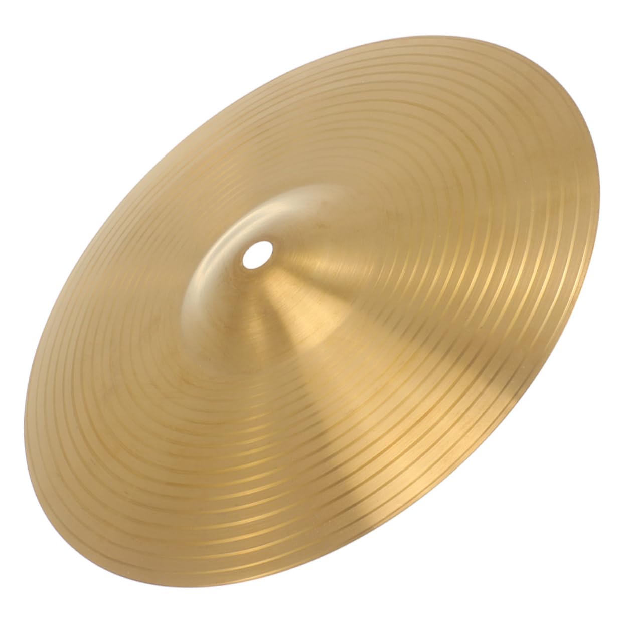 Garneck Brass Crash Cymbal for Drum Set Jazz Drum Cymbal Durable Percussion Instrument for Drum Kit Cymbals and Musical Instrument Enthusiasts