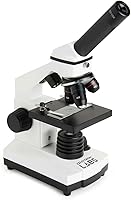 Vista 2 de Celestron Microscopio compuesto 44128 CL-CM800, aumento 40x-800x, blanco