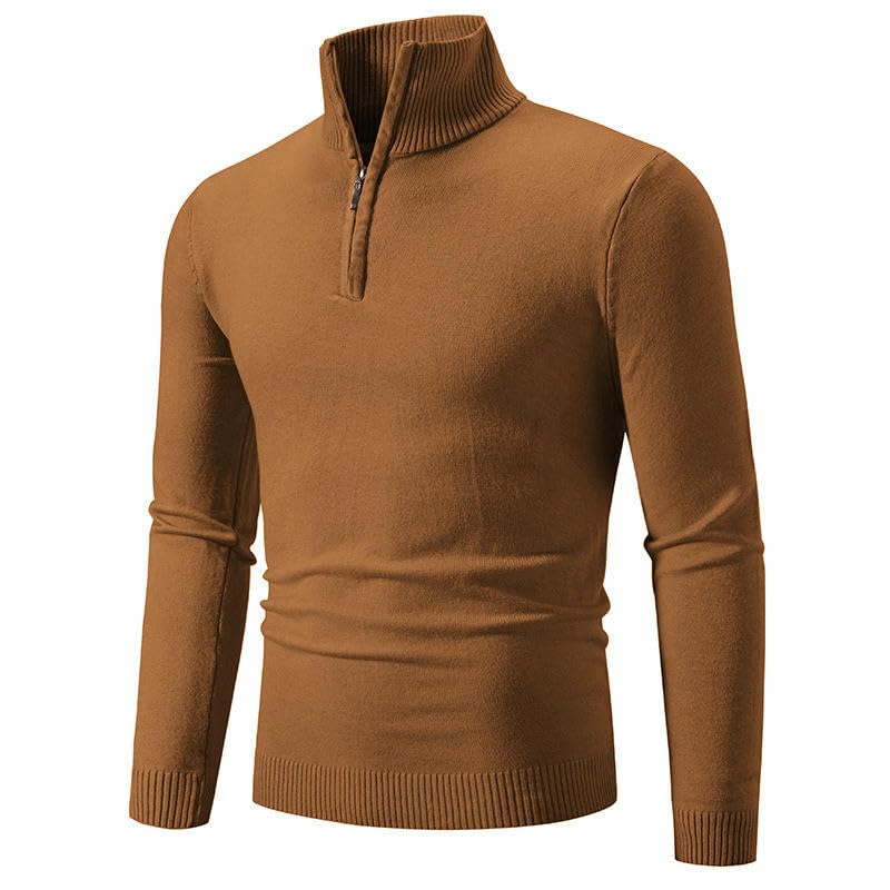 Pull à fermeture éclair confortable pour vos sorties casual d'hiver - 5