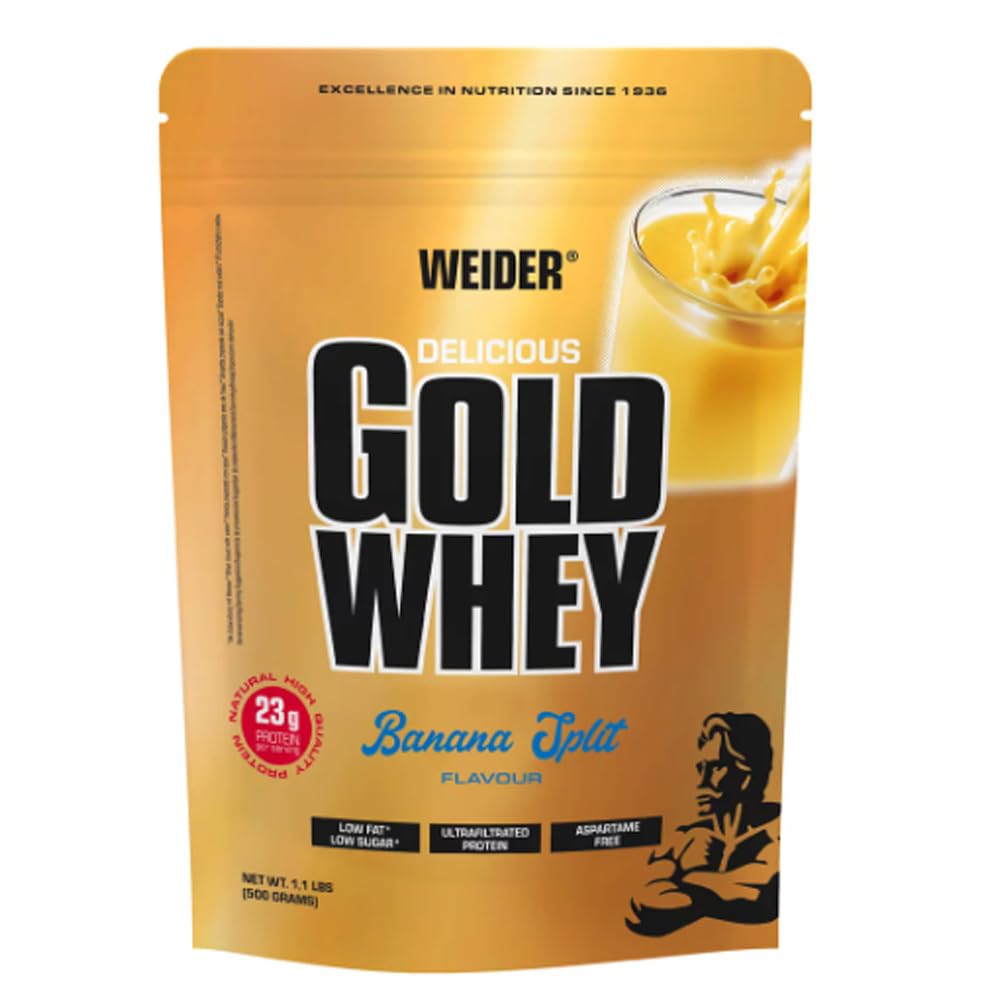 Proteine mit Banana-Split-Geschmack 500 g. BIS021. 3er-Pack.