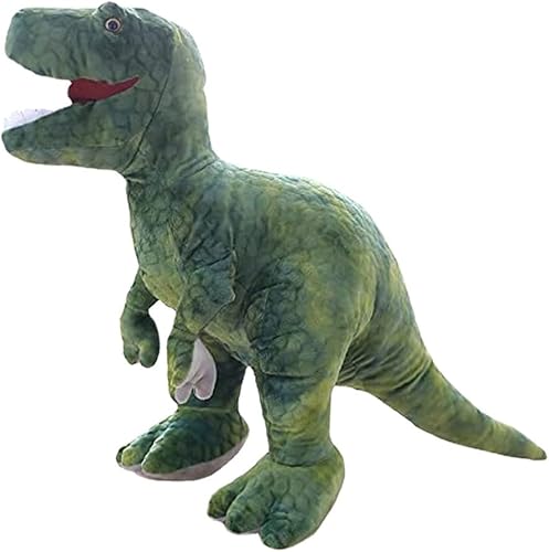 Miniatura 1 de Bonitos juguetes de peluche de dinosaurio de imitación de animales de peluche almohada de dinosaurio tiranosaurio Rex muñecas para niños y niñas