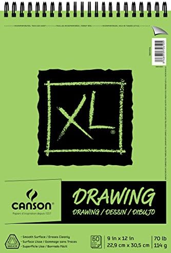Canson XL Series Drawing, 9" x 12", Green