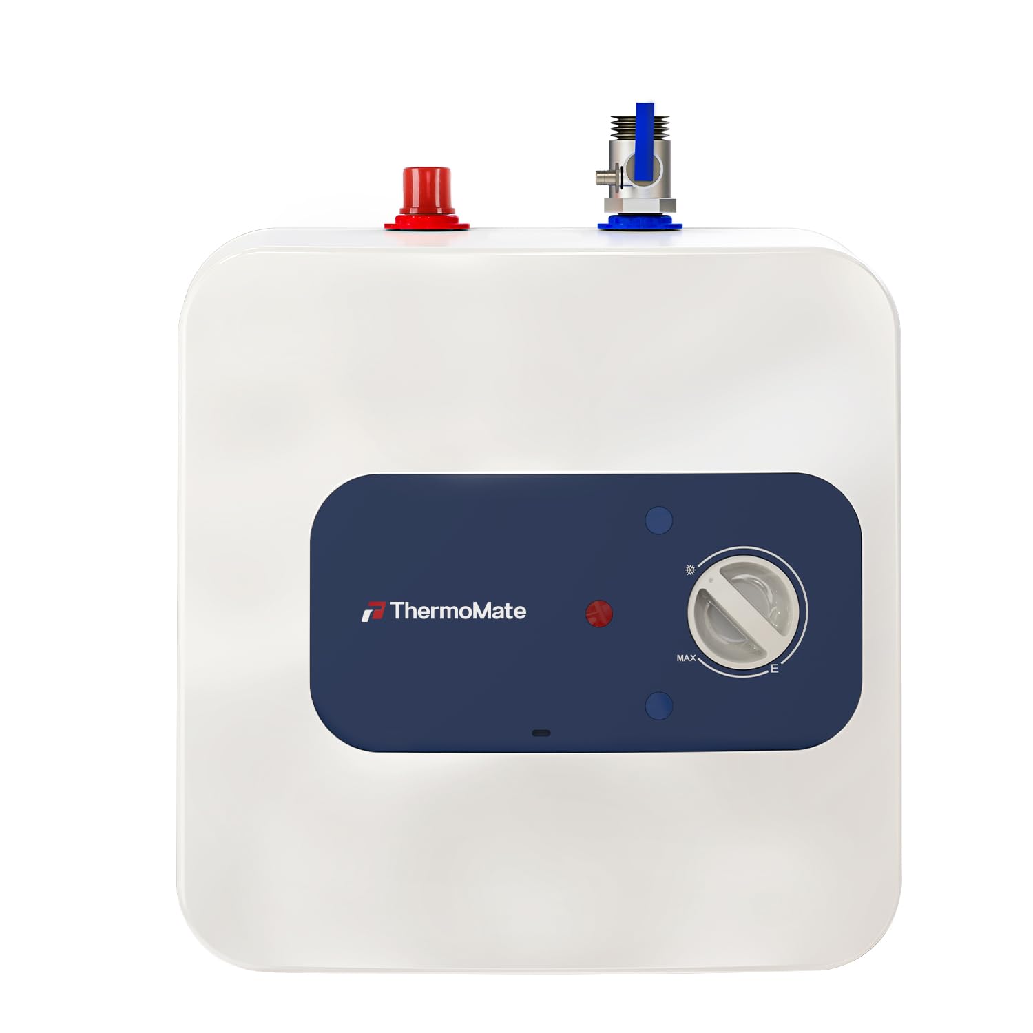 ThermoMate Scaldabagno Elettrico, 10 Litri, 2000W, Sottolavello, Compatto e poco ingombrante, Con spina a 230V, plug e giocare