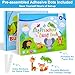 Toddler Books Educational Learning Toys for for 2+ 3 4 Year Old - Pre-Assembled Stickers & Reusable Activities Homeschool - Birthday Gifts for Girls Boys Ages 3 and Up - Toddler for Kid