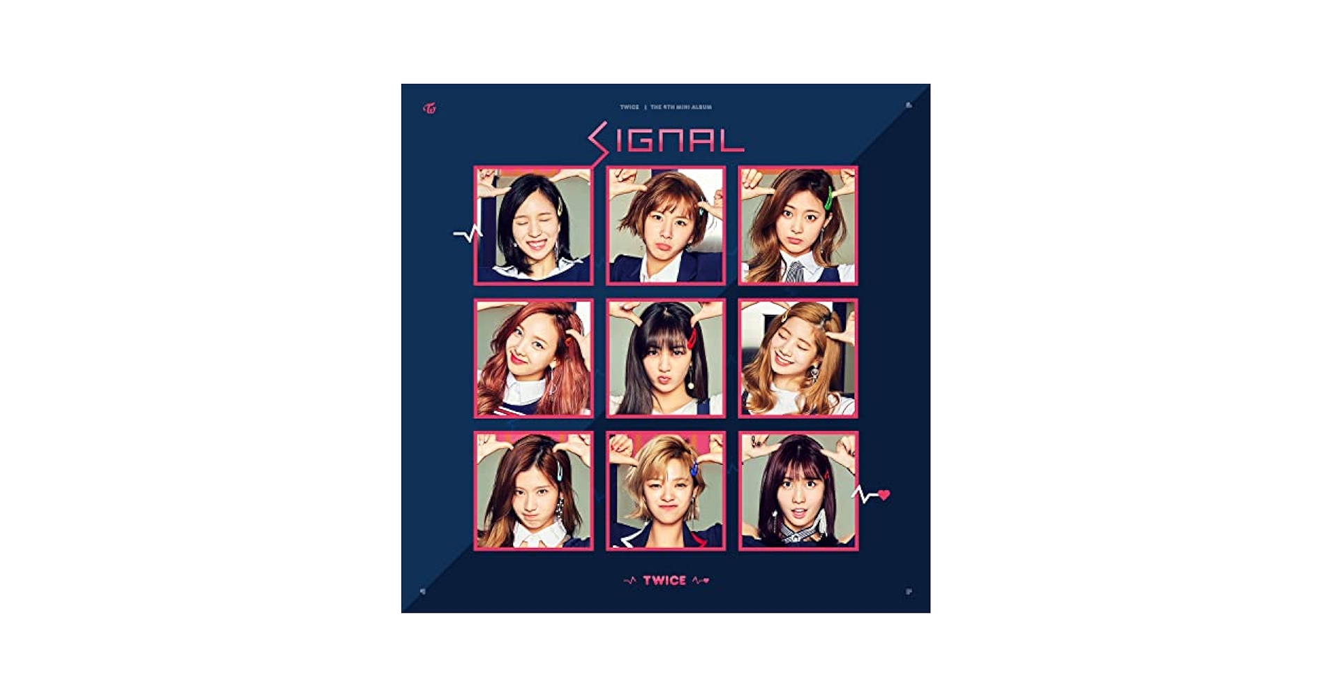【サンドウィッチ】signal 3バージョンセット　TWICE サンドウィッチ】signal 3バージョンセット TWICE