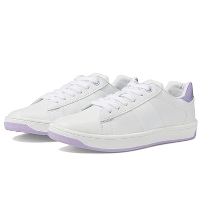 Tsukihoshi Kids Rally (Little Kid/Big Kid) Girls Shoes White/Lavender
