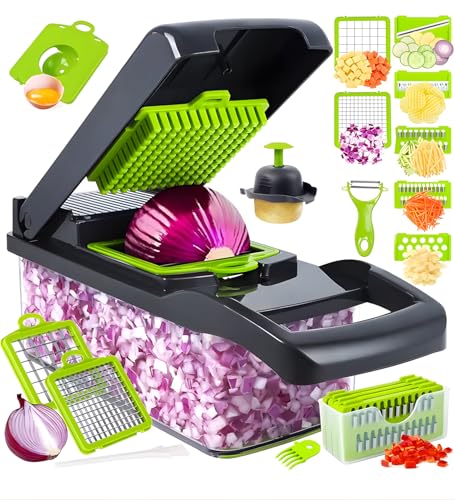 Kitchen Accessories 14 in 1 multifunctional vegetable and...