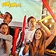 FUN FAN LINE - Packung mit 20 Stück Bam Bam Inflatable Stick Set für fußball Party, musikparty, Geburtstagsfeier. krachmacher Spiel beifall Luftballons. (10 Paare) (Rot)