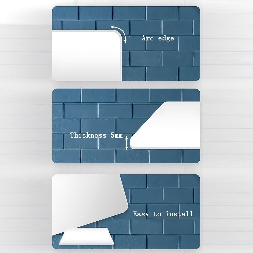 Desktop Privacy Divisore Panel40x30cm Insonorizzato Divisorio Ufficio Schermo di Riduzione del Rumore per Studenti & Professionisti Concentrato Lavoro & Studio Workstation Privacy Soluzione