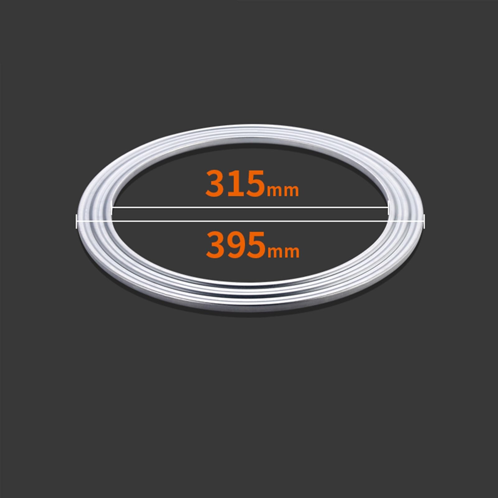 Round Table Turntable Base Bearing Dining Table Turntable Slide Rail Turn Core, Suitable for Dining Table Center Wooden Table Dedicated(15.7inch)