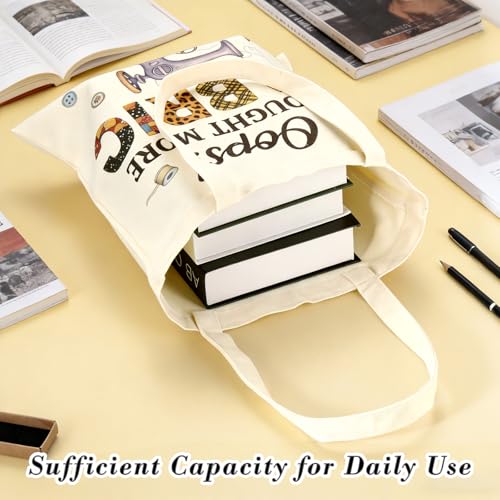 Bolso Tote Quilt para costura, regalo para amantes de la costura miniatura 5