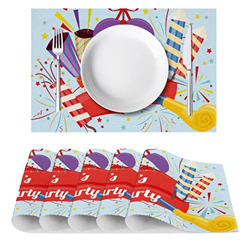 Set de table Let's Party lavable pour protéger de la chaleur - 3