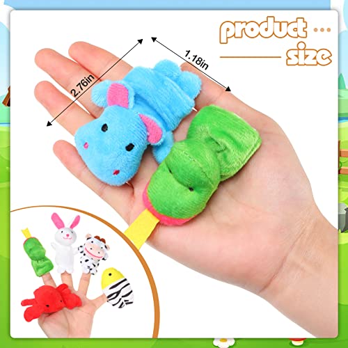 100 Pcs Animal Finger Puppets 29 Small Soft Velvet Dolls Props Toys Tiny Plush Animal Puppets Set Mini Stuffed Animals Finger Toys For Story Time, Easter Party Gift, Teaching #TOP1