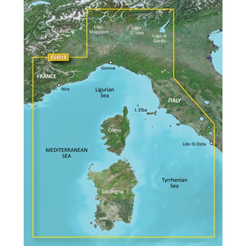 Garmin BlueChart VEU451S cartographie marine de haute précision