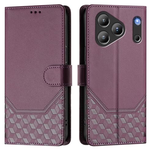 �X�}�z�P�[�X �Ή��@�� for Blackview Wave 7C �X�}�z�P�[�X�y�J�[�h�z���_�[�E�E�H���b�g�E�}�O�l�b�g�o�b�N���E�t���b�v�E�X�^���h�@�\�t���zViolet