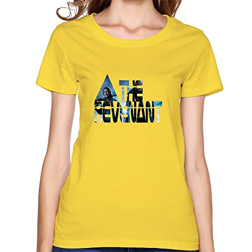 Women Personalized Unique T Shirts/The Revenant Yellow