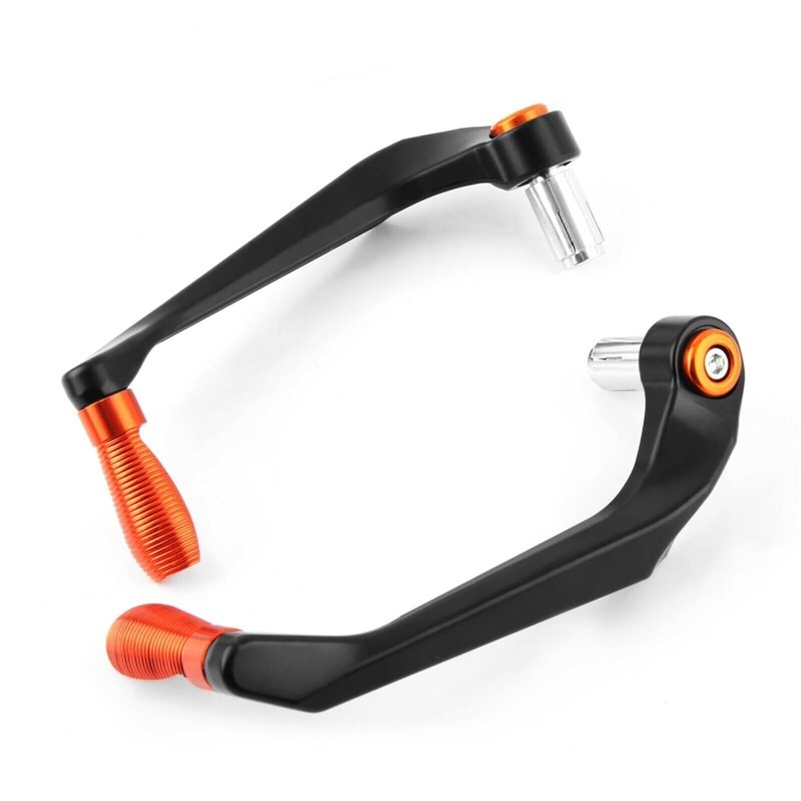 OLAQWENB Handguard Handle Fit for Yamaha for for Motorcycle Brake Clutch Levers Guard Protector Modification Anti-Fall Motorbike Handguards(Orange)