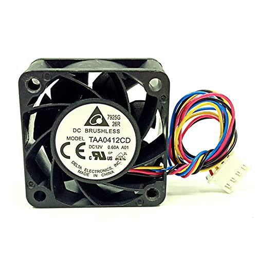 Delta TAA0412CD 40mm 4020 DC12V 0.6A inverter computer cpu axial blower cooling fan