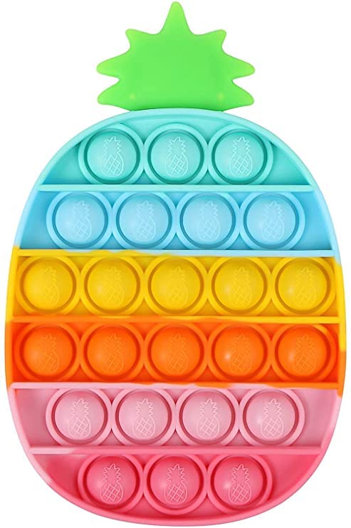Blue Feather Sports Pop It Fidget Toys, Push Pop Bubble Fidget Sensory Toy, Autism Special Needs Silicone Stress Relief Toy, Great Fidget Toy (Pineapple) (B0BPPFRDLQ) Amazon Price History, Amazon Price Tracker