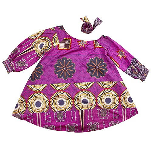 Image of Women Boho African Floral Print Pleated Short Midi Dress Multi-Way Dress for Casual Rave Club Party