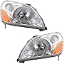 Fits Honda Pilot 03-05 Set of Headlights Headlamps HO2518105 HO2519105