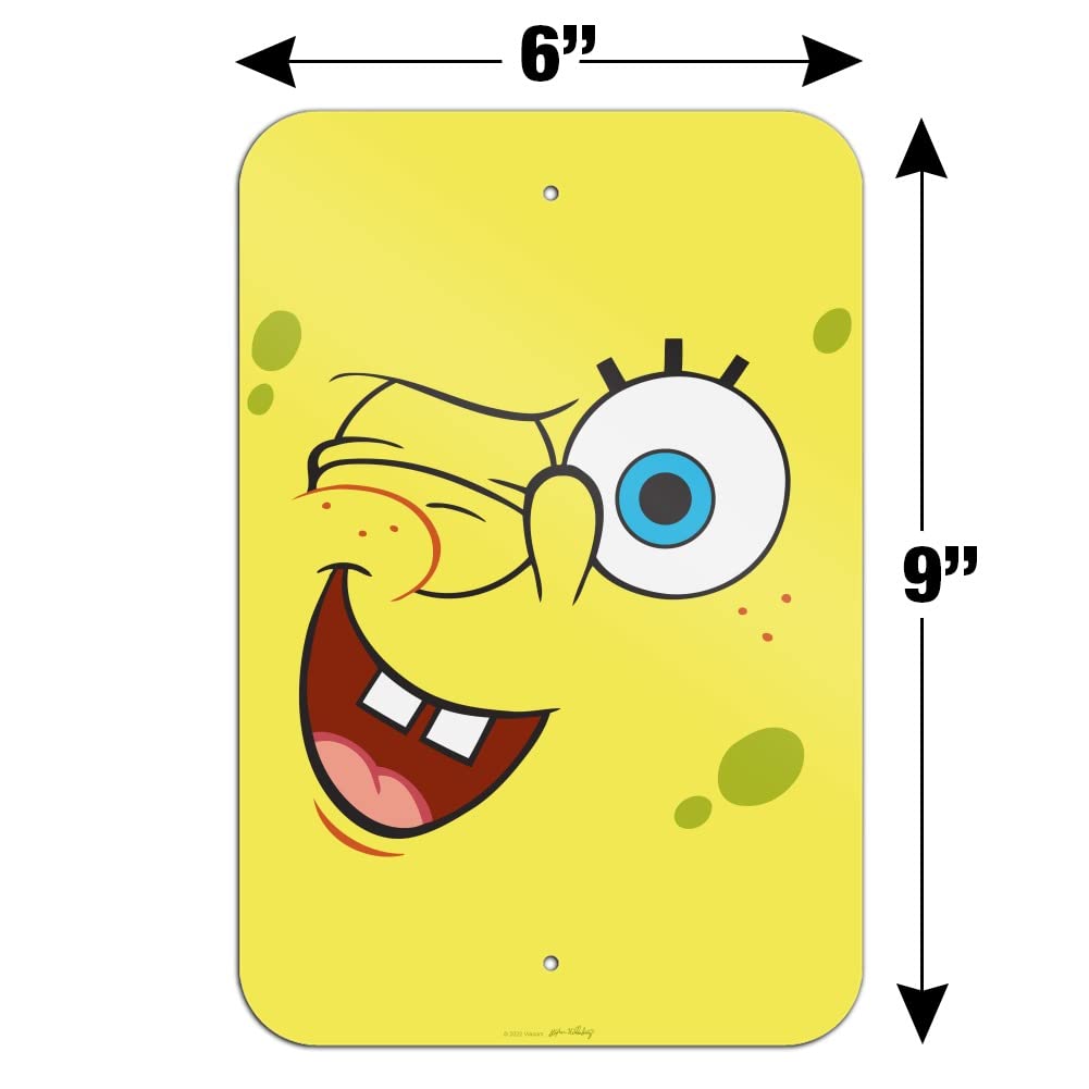 Amazon.com: GRAPHICS & MORE Spongebob Winking Face Home Business