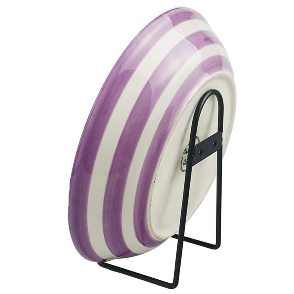 Vdaxvme 5pcs Decorative Rack for Tabletop Or Wall Art Display Metal Vertical Plate Stand for Home or Gallery Use Artwork Holder