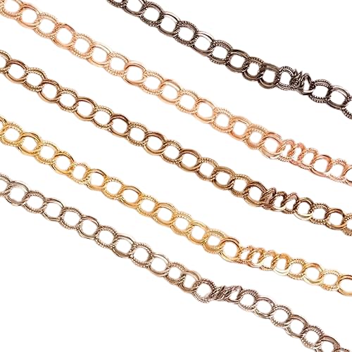 Image of SATRA TRADERS Iron Twisted Link Curb Chain | Size 4mm | 100grm | IC01