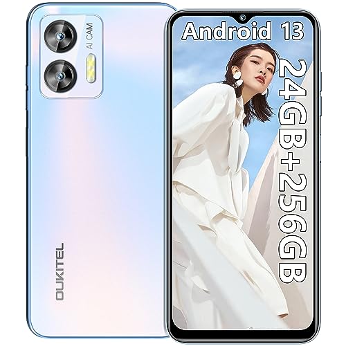 Amazon | OUKITEL C35 SIMフリースマートフォン 本体 24GB RAM+256GB