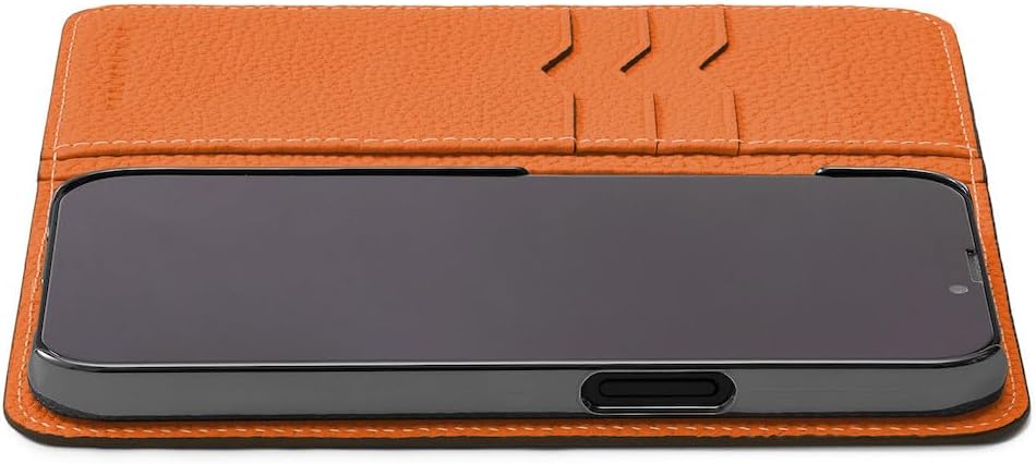 BONAVENTURA】(for iPhone15) ダイアリーケース シュリンクレザー